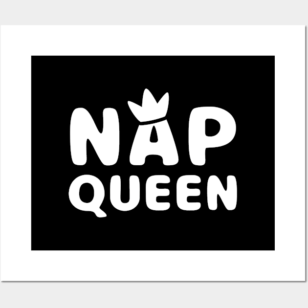 Nap Queen Wall Art by hya_bm